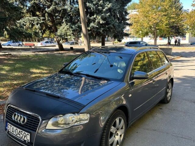 Серый Ауди А4, объемом двигателя 2 л и пробегом 203 тыс. км за 3500 $, фото 1 на Automoto.ua
