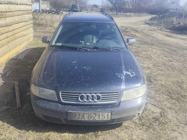 Синій Ауді А4, об'ємом двигуна 1.9 л та пробігом 400 тис. км за 1100 $, фото 1 на Automoto.ua