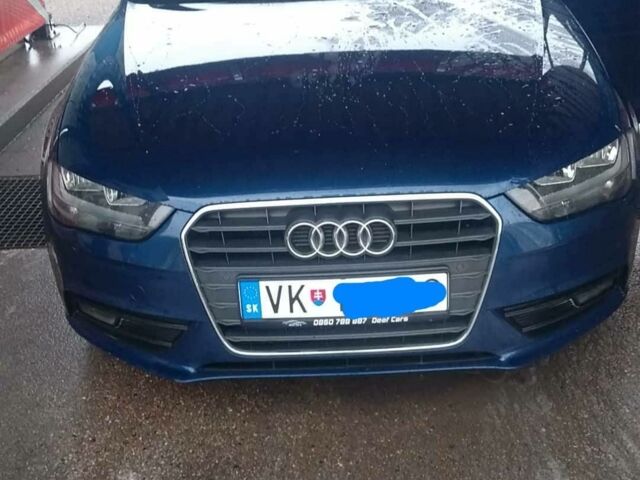 Синий Ауди А4, объемом двигателя 2 л и пробегом 180 тыс. км за 8500 $, фото 1 на Automoto.ua