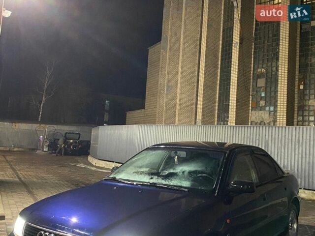 Синий Ауди А4, объемом двигателя 1.78 л и пробегом 400 тыс. км за 2899 $, фото 1 на Automoto.ua