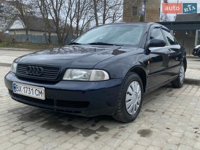 Синий Ауди А4, объемом двигателя 1.9 л и пробегом 465 тыс. км за 2950 $, фото 1 на Automoto.ua