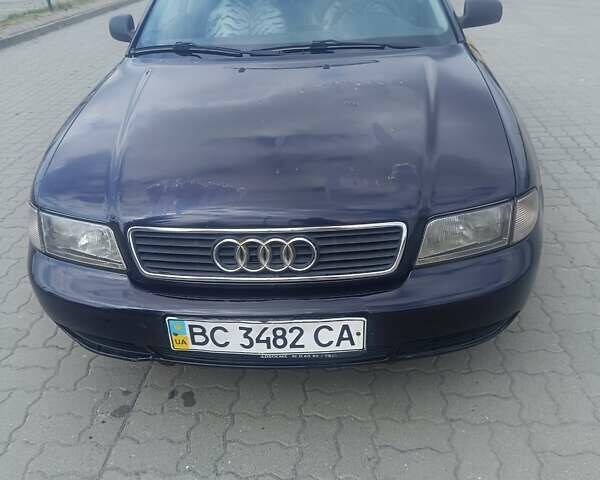 Синий Ауди А4, объемом двигателя 1.8 л и пробегом 255 тыс. км за 2300 $, фото 1 на Automoto.ua