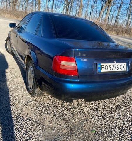 Синий Ауди А4, объемом двигателя 1.9 л и пробегом 277 тыс. км за 3999 $, фото 1 на Automoto.ua