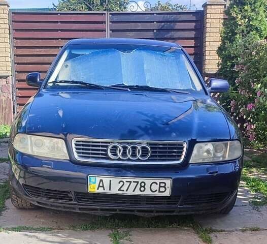 Синий Ауди А4, объемом двигателя 1.9 л и пробегом 233 тыс. км за 3800 $, фото 1 на Automoto.ua
