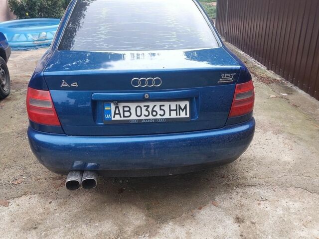 Синій Ауді А4, об'ємом двигуна 1.78 л та пробігом 199 тис. км за 2650 $, фото 1 на Automoto.ua