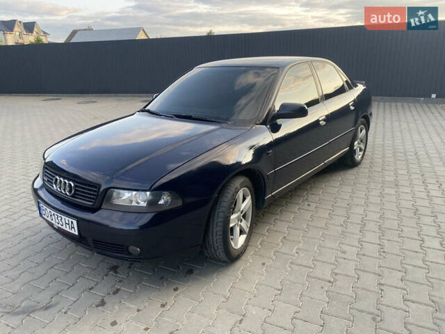 Синий Ауди А4, объемом двигателя 1.6 л и пробегом 293 тыс. км за 3800 $, фото 1 на Automoto.ua