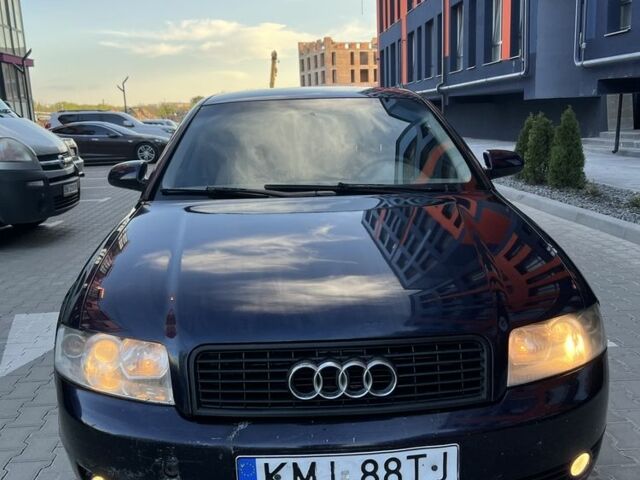 Синий Ауди А4, объемом двигателя 1.9 л и пробегом 209 тыс. км за 1999 $, фото 1 на Automoto.ua