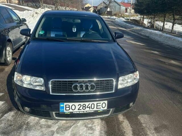 Синий Ауди А4, объемом двигателя 1.6 л и пробегом 280 тыс. км за 3850 $, фото 1 на Automoto.ua