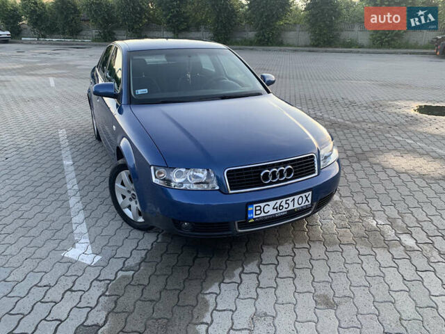 Синий Ауди А4, объемом двигателя 1.6 л и пробегом 275 тыс. км за 4900 $, фото 1 на Automoto.ua