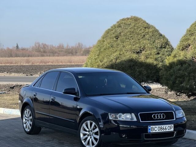 Синий Ауди А4, объемом двигателя 2 л и пробегом 276 тыс. км за 4299 $, фото 1 на Automoto.ua