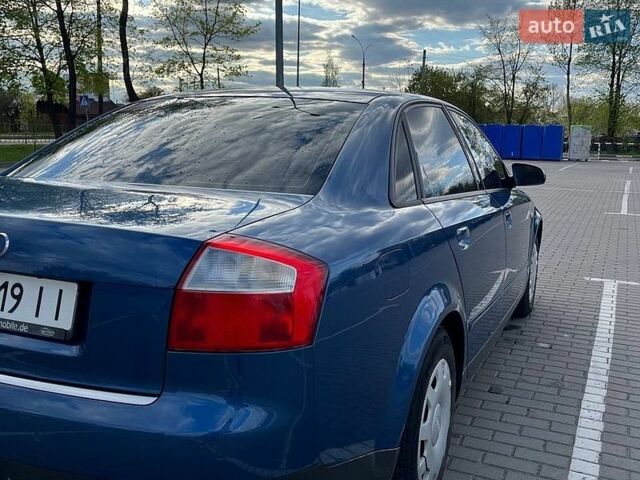 Синий Ауди А4, объемом двигателя 1.98 л и пробегом 189 тыс. км за 4799 $, фото 1 на Automoto.ua