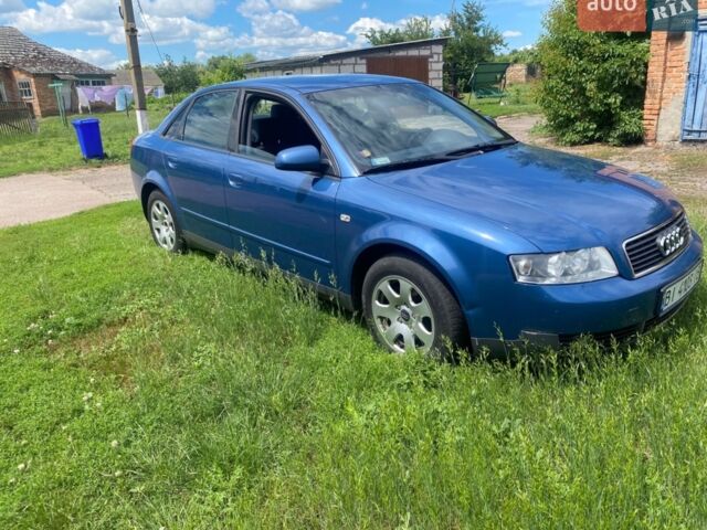 Синій Ауді А4, об'ємом двигуна 2 л та пробігом 350 тис. км за 2300 $, фото 1 на Automoto.ua