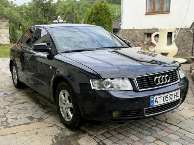 Синий Ауди А4, объемом двигателя 1.6 л и пробегом 265 тыс. км за 3650 $, фото 1 на Automoto.ua
