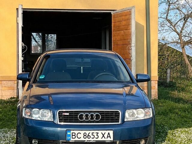 Синій Ауді А4, об'ємом двигуна 1.98 л та пробігом 210 тис. км за 4650 $, фото 1 на Automoto.ua