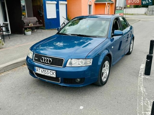 Синий Ауди А4, объемом двигателя 2 л и пробегом 270 тыс. км за 5500 $, фото 1 на Automoto.ua