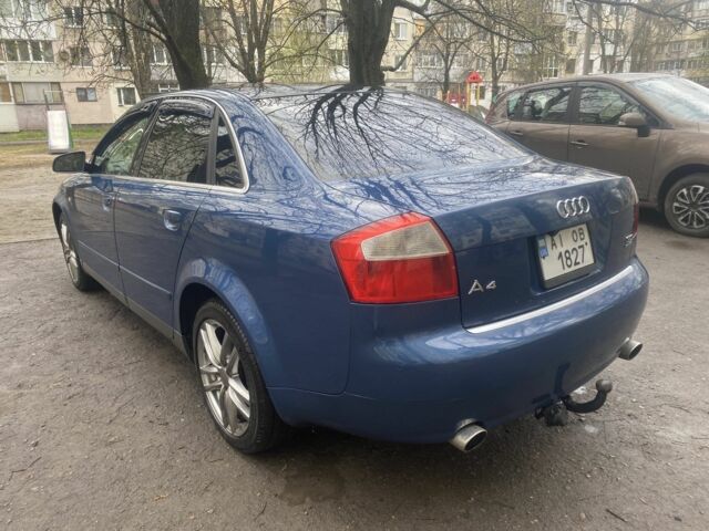 Синій Ауді А4, об'ємом двигуна 3 л та пробігом 300 тис. км за 4500 $, фото 1 на Automoto.ua