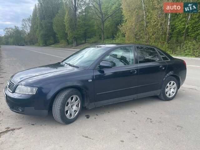 Синій Ауді А4, об'ємом двигуна 2 л та пробігом 250 тис. км за 3600 $, фото 1 на Automoto.ua