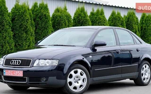 Синий Ауди А4, объемом двигателя 1.6 л и пробегом 260 тыс. км за 5500 $, фото 1 на Automoto.ua