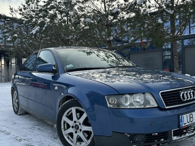 Синий Ауди А4, объемом двигателя 1.9 л и пробегом 442 тыс. км за 2500 $, фото 1 на Automoto.ua