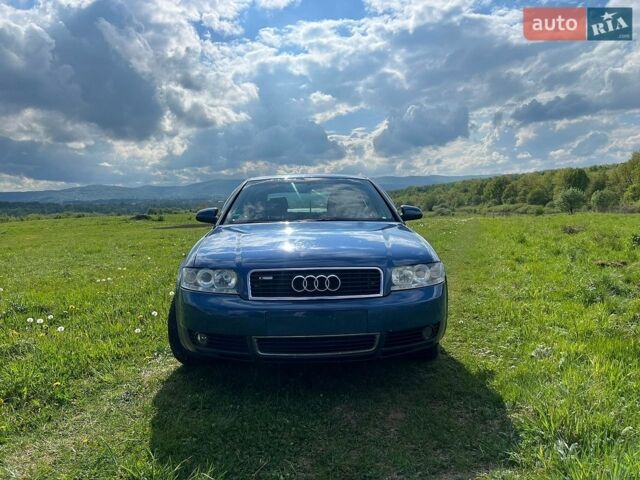 Синій Ауді А4, об'ємом двигуна 2 л та пробігом 210 тис. км за 4900 $, фото 1 на Automoto.ua