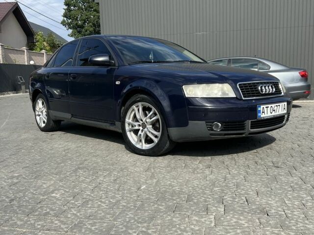 Синій Ауді А4, об'ємом двигуна 2 л та пробігом 314 тис. км за 4558 $, фото 1 на Automoto.ua