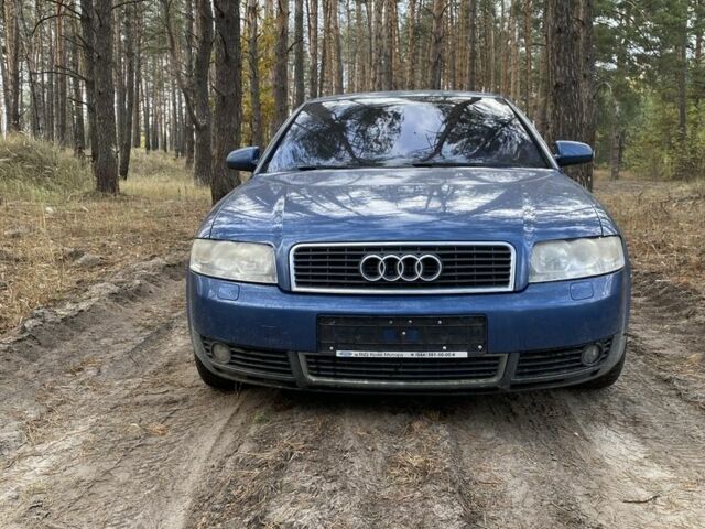Синий Ауди А4, объемом двигателя 3 л и пробегом 250 тыс. км за 2600 $, фото 1 на Automoto.ua
