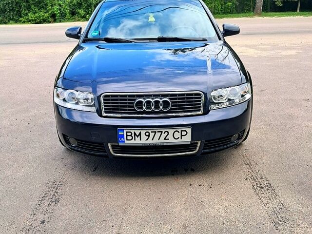 Синий Ауди А4, объемом двигателя 2 л и пробегом 220 тыс. км за 5200 $, фото 1 на Automoto.ua