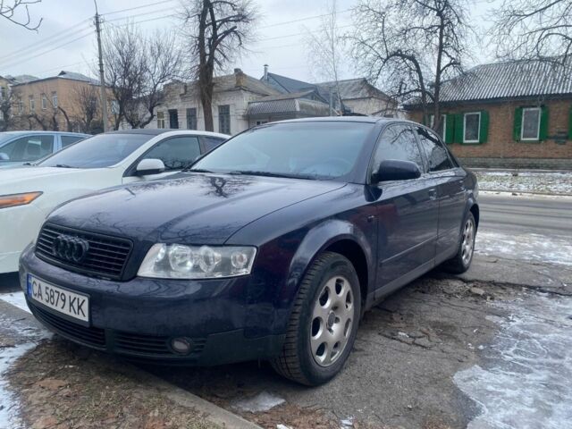 Синий Ауди А4, объемом двигателя 1.6 л и пробегом 113 тыс. км за 4599 $, фото 1 на Automoto.ua