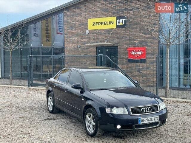 Синій Ауді А4, об'ємом двигуна 1.98 л та пробігом 322 тис. км за 4400 $, фото 1 на Automoto.ua