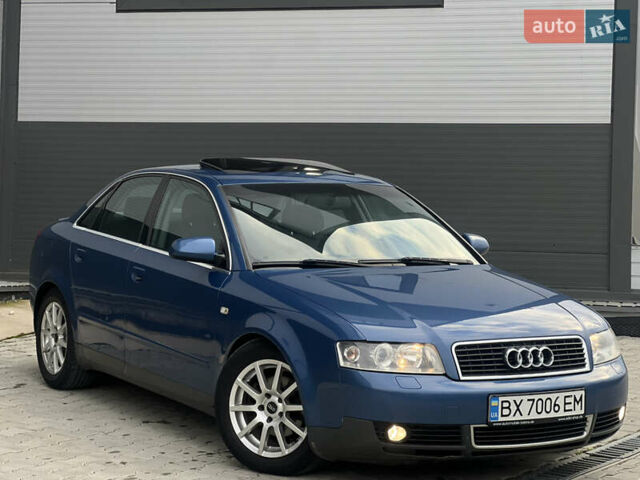 Синий Ауди А4, объемом двигателя 1.78 л и пробегом 296 тыс. км за 4850 $, фото 1 на Automoto.ua