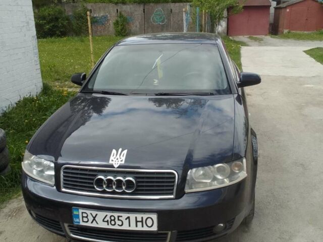 Синий Ауди А4, объемом двигателя 1.98 л и пробегом 608 тыс. км за 4000 $, фото 1 на Automoto.ua