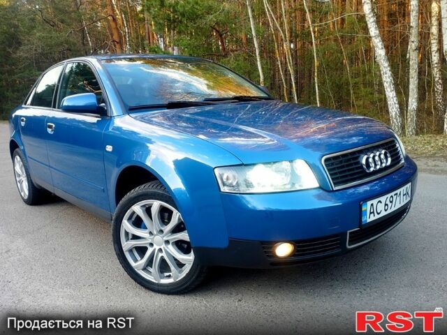 Синій Ауді А4, об'ємом двигуна 1.9 л та пробігом 400 тис. км за 5400 $, фото 1 на Automoto.ua