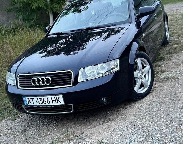 Синий Ауди А4, объемом двигателя 1.6 л и пробегом 214 тыс. км за 5200 $, фото 1 на Automoto.ua