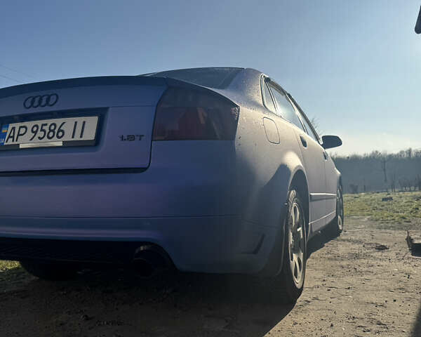 Синий Ауди А4, объемом двигателя 1.8 л и пробегом 376 тыс. км за 7100 $, фото 1 на Automoto.ua