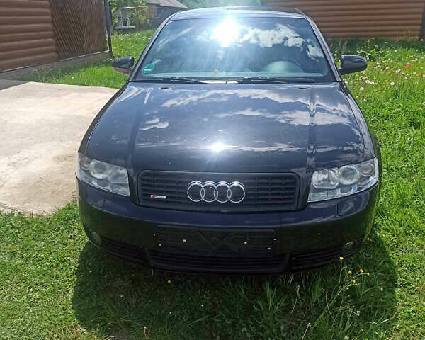 Синий Ауди А4, объемом двигателя 2 л и пробегом 204 тыс. км за 7000 $, фото 1 на Automoto.ua