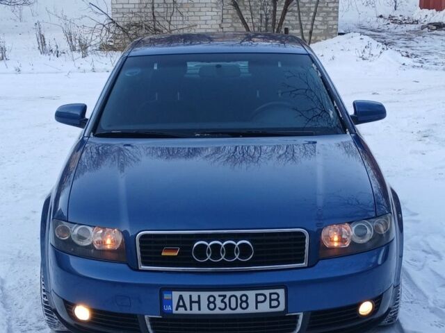 Синий Ауди А4, объемом двигателя 1.6 л и пробегом 265 тыс. км за 6900 $, фото 1 на Automoto.ua