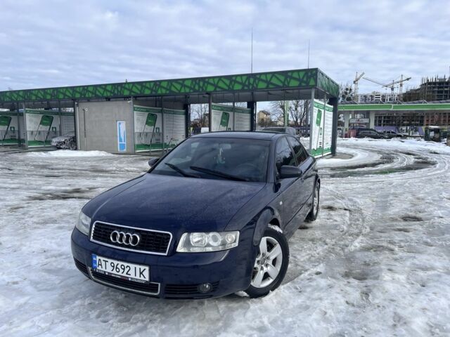 Синій Ауді А4, об'ємом двигуна 2 л та пробігом 230 тис. км за 4500 $, фото 1 на Automoto.ua