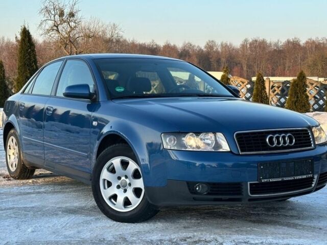 Синий Ауди А4, объемом двигателя 1.9 л и пробегом 276 тыс. км за 1200 $, фото 1 на Automoto.ua