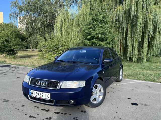Синій Ауді А4, об'ємом двигуна 2 л та пробігом 230 тис. км за 4002 $, фото 1 на Automoto.ua