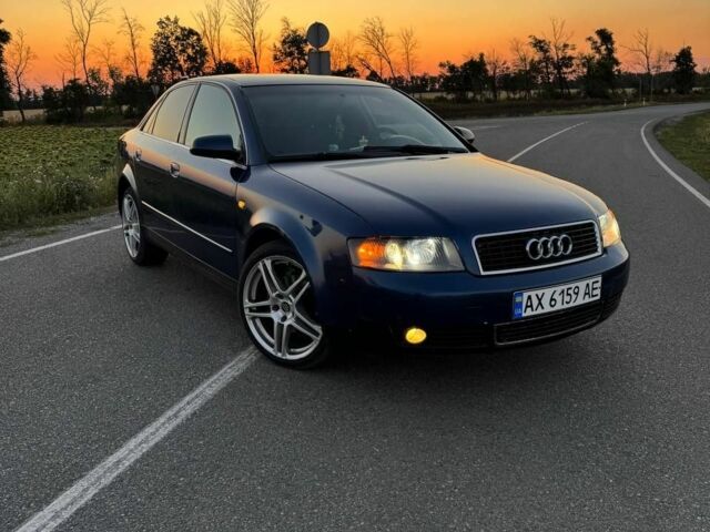 Синий Ауди А4, объемом двигателя 1.9 л и пробегом 430 тыс. км за 4015 $, фото 1 на Automoto.ua