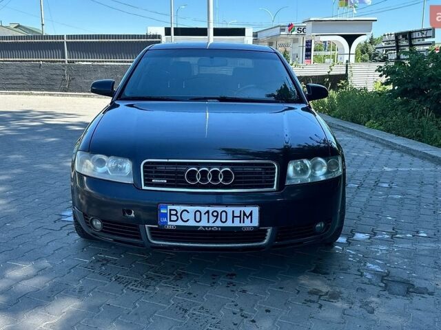 Синий Ауди А4, объемом двигателя 1.98 л и пробегом 317 тыс. км за 4000 $, фото 1 на Automoto.ua