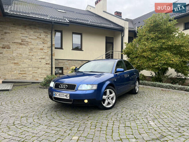 Синій Ауді А4, об'ємом двигуна 2 л та пробігом 285 тис. км за 3850 $, фото 1 на Automoto.ua