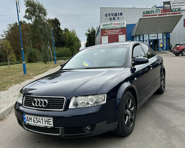 Синий Ауди А4, объемом двигателя 1.98 л и пробегом 254 тыс. км за 5750 $, фото 1 на Automoto.ua