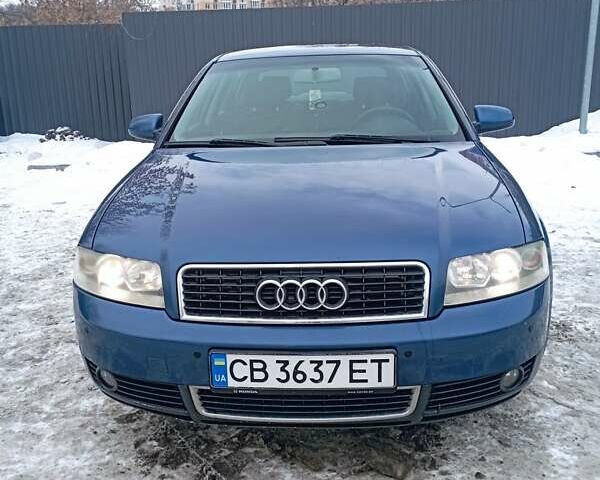 Синий Ауди А4, объемом двигателя 1.6 л и пробегом 380 тыс. км за 5200 $, фото 1 на Automoto.ua