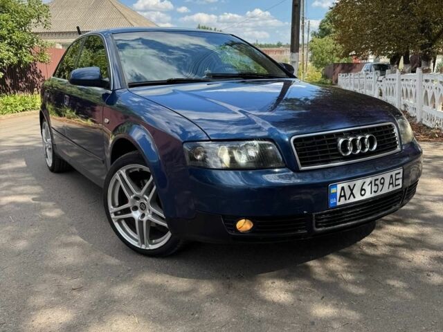 Синий Ауди А4, объемом двигателя 1.9 л и пробегом 420 тыс. км за 4208 $, фото 1 на Automoto.ua