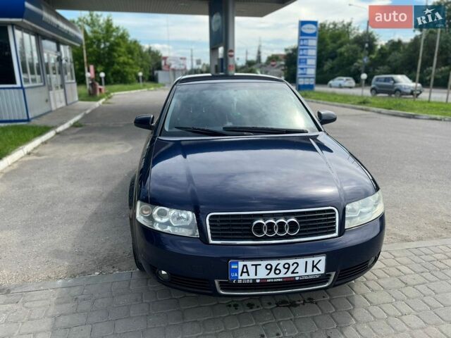 Синій Ауді А4, об'ємом двигуна 1.98 л та пробігом 230 тис. км за 4200 $, фото 1 на Automoto.ua