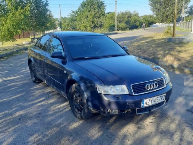 Синій Ауді А4, об'ємом двигуна 1.9 л та пробігом 500 тис. км за 1649 $, фото 1 на Automoto.ua