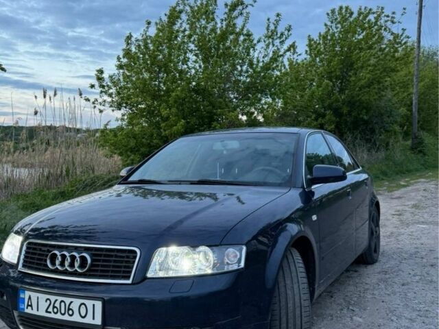 Синій Ауді А4, об'ємом двигуна 2.4 л та пробігом 278 тис. км за 5300 $, фото 1 на Automoto.ua