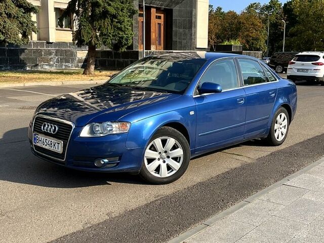 Синий Ауди А4, объемом двигателя 2 л и пробегом 156 тыс. км за 6500 $, фото 1 на Automoto.ua