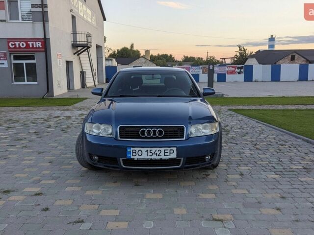 Синий Ауди А4, объемом двигателя 1.6 л и пробегом 226 тыс. км за 4300 $, фото 1 на Automoto.ua